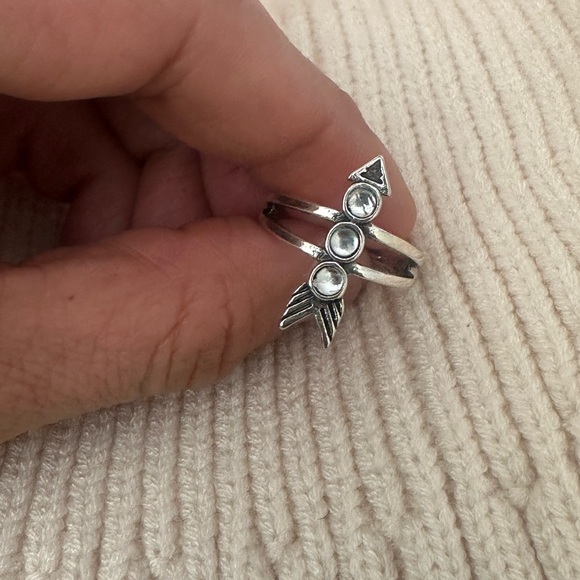 Silver arrow ring - Picture 3 of 3